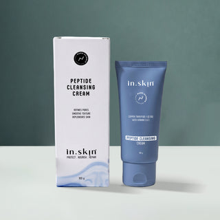 PEPTIDE CLEANSING CREAM with Copper Tripeptide-1 (0.5%) with Glycolic acid (0.5%)