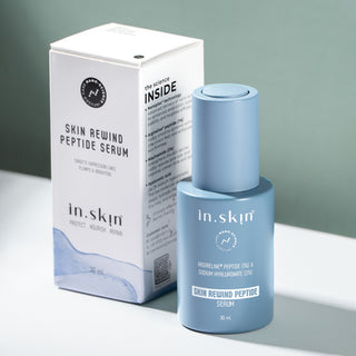 SKIN REWIND PEPTIDE SERUM with Argireline® Peptide (1%) & Sodium Hyaluronate (2%)