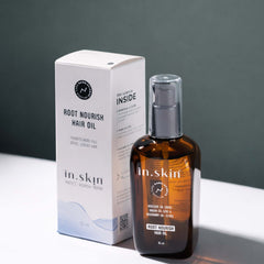 ROOT NOURISH HAIR OIL with Avocado Oil (25%), Argan oil (2%) & Rosemary Oil (0.5%)