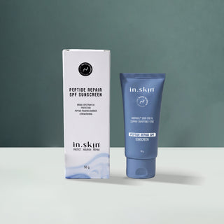 PEPTIDE REPAIR SPF SUNSCREEN with Matrixyl® 3000 (1%) & Copper Tripeptide-1 (1%)