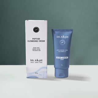PEPTIDE CLEANSING CREAM with Copper Tripeptide-1 (0.5%) with Glycolic acid (0.5%)