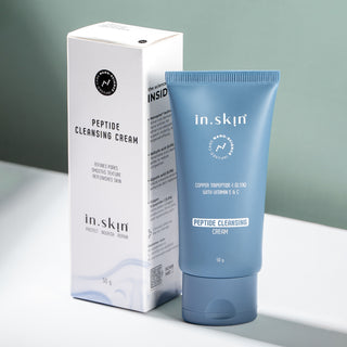 PEPTIDE CLEANSING CREAM with Copper Tripeptide-1 (0.5%) with Glycolic acid (0.5%)