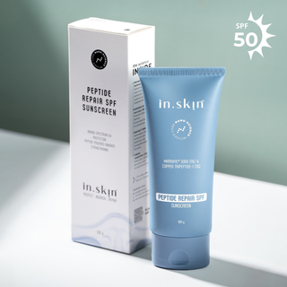 PEPTIDE REPAIR SPF 50 SUNSCREEN with Matrixyl® 3000 (1%) & Copper Tripeptide-1 (1%)