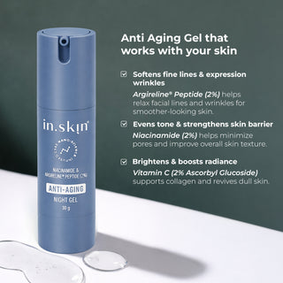 ANTI-AGING NIGHT GEL Niacinamide & Argireline® Peptide (2%)