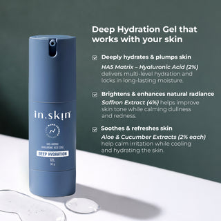 DEEP HYDRATION GEL with HA5 Matrix-Hyaluronic acid (2%)
