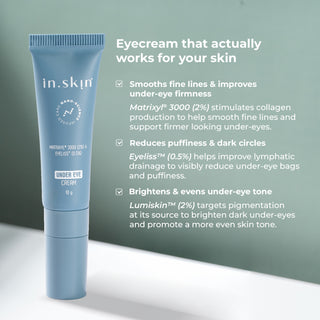 UNDER EYE CREAM with Matrixyl® 3000 (2%) & Eyeliss™ (0.5%)