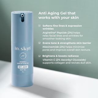 ANTI-AGING NIGHT GEL Niacinamide & Argireline® Peptide (2%)
