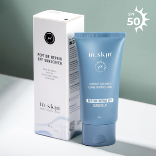 PEPTIDE REPAIR SPF 50 SUNSCREEN with Matrixyl® 3000 (1%) & Copper Tripeptide-1 (1%)