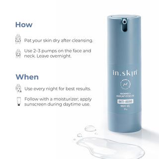 ANTI-AGING NIGHT GEL Niacinamide & Argireline® Peptide (2%)
