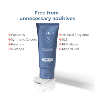 COPPER GLOW MOISTURIZER with Copper Tripeptide-1 (1%) & Alpha Arbutin (0.5%)