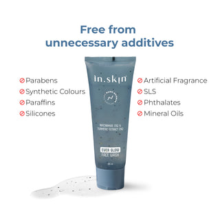 EVER GLOW FACE WASH with Niacinamide (1%) & Turmeric Extract (1%)