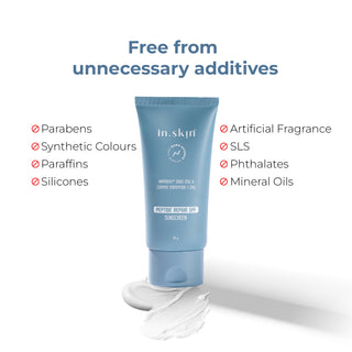 PEPTIDE REPAIR SPF 50 SUNSCREEN with Matrixyl® 3000 (1%) & Copper Tripeptide-1 (1%)