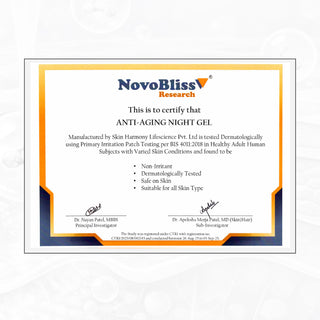 ANTI-AGING NIGHT GEL Niacinamide & Argireline peptide (2%)