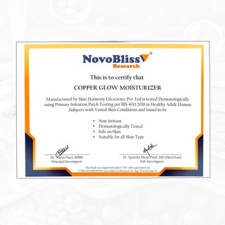 COPPER GLOW MOISTURIZER with Copper Tripeptide-1 (1%) & Alpha Arbutin (0.5%)