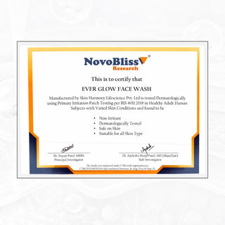 EVER GLOW FACE WASH with Niacinamide (1%) & Turmeric Extract (1%)