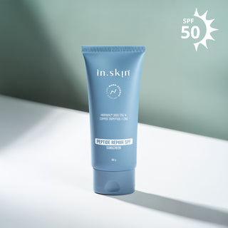 PEPTIDE REPAIR SPF 50 PA++++ SUNSCREEN with Matrixyl® 3000 (1%) & Copper Tripeptide-1 (1%)