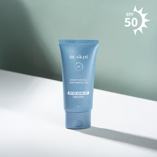 PEPTIDE REPAIR SPF 50 PA++++ SUNSCREEN with Matrixyl® 3000 (1%) & Copper Tripeptide-1 (1%)