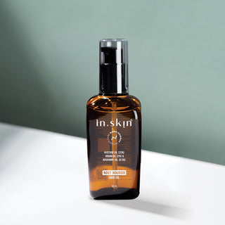 ROOT NOURISH HAIR OIL with Avocado Oil (25%), Argan oil (2%) & Rosemary Oil (0.5%)