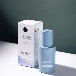 SKIN REWIND PEPTIDE SERUM with Argireline peptide (1%) & Sodium Hyaluronate (2%)