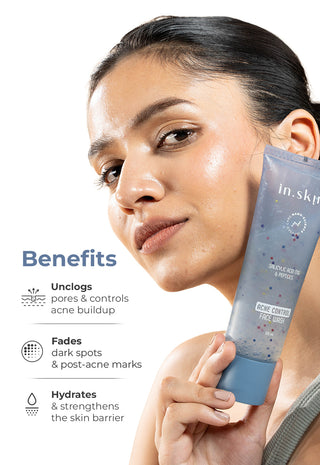 ACNE CONTROL FACE WASH with Salicylic Acid (1%) & Peptides