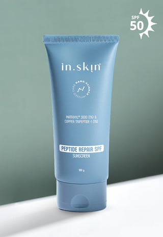 PEPTIDE REPAIR SPF 50 PA++++ SUNSCREEN with Matrixyl® 3000 (1%) & Copper Tripeptide-1 (1%)