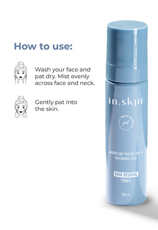 SKIN REVIVAL TONER with Argireline® Peptide (1%) & Niacinamide (2%)