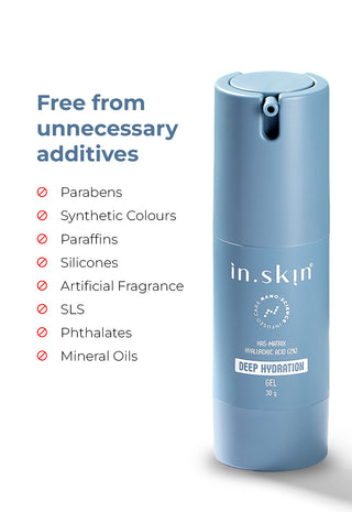 DEEP HYDRATION GEL with HA5 Matrix-Hyaluronic Acid (2%)